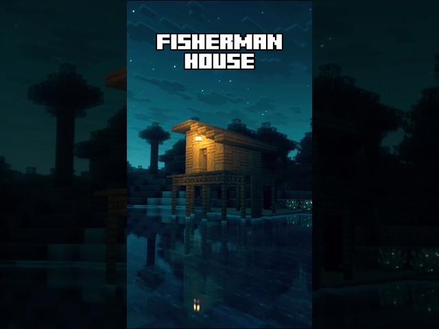 Minecraft Fisherman House Tutorial