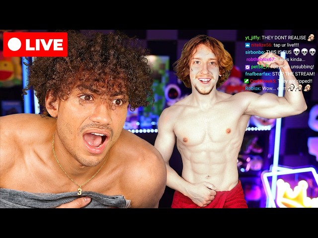 We Pretended To ACCIDENTALLY Live Stream..