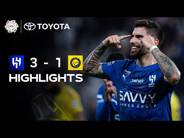 Al Hilal WIN the Capital Derby in style, Ronaldo gets 959th goal ⚽ | Powered by Toyota