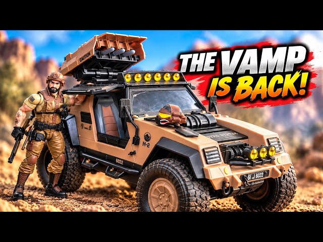 GI Joe Classified Clutch & VAMP Mark II Review