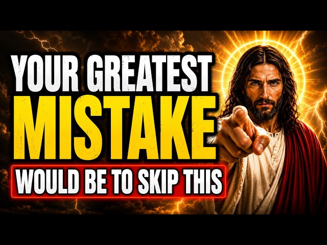 God Says: TODAY IS THE LAST DAY TO LISTEN BEFORE IT'S TOO LATE...| God Message Today | God Message