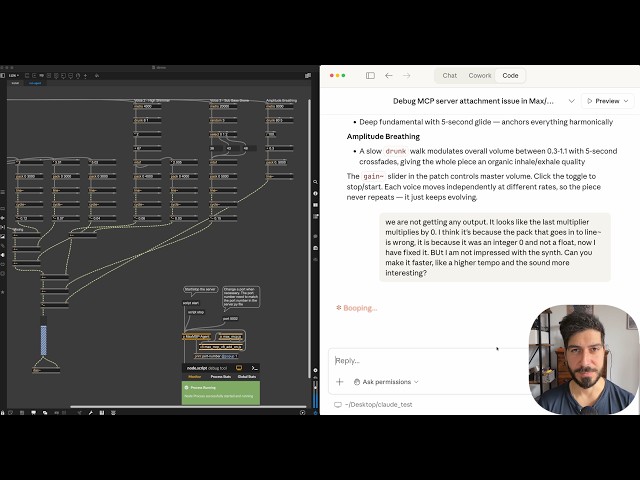 Writing Max Patches with Claude Code