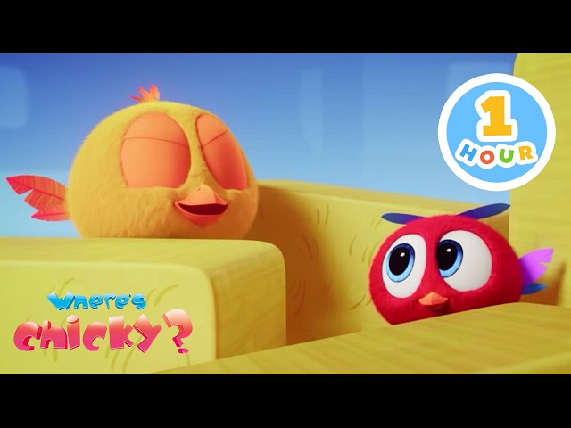 Chicky and Poyo the farmers | Chicky's Playhouse | Kids Cartoons Collection