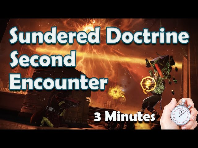 Defeat the Zoetic Lockset in Destiny 2! Second Encounter Guide Sundered Doctrine.