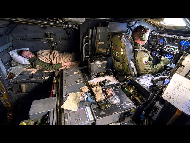 How B-2 Stealth Bomber Pilots SLEEP During 36-Hour Missions
