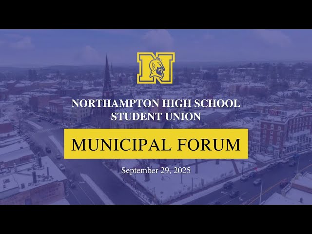 NHS Student Union | Municipal Forum | Sep. 29, 2025
