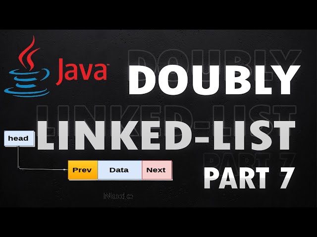Part 7: Doubly Linked List Implementation using Java, deleting the tail of the list.