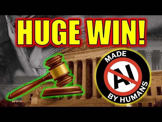 AI Just LOST Copyright Protections!