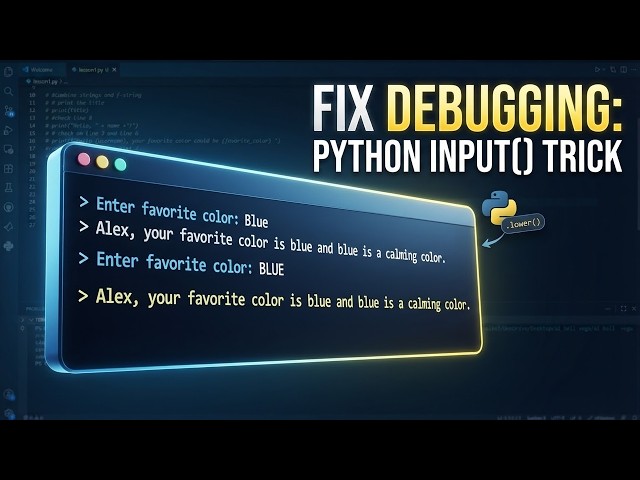 Python Input() Trick Everyone Needs #pythontutorial #coding #programming #aibellvega #python