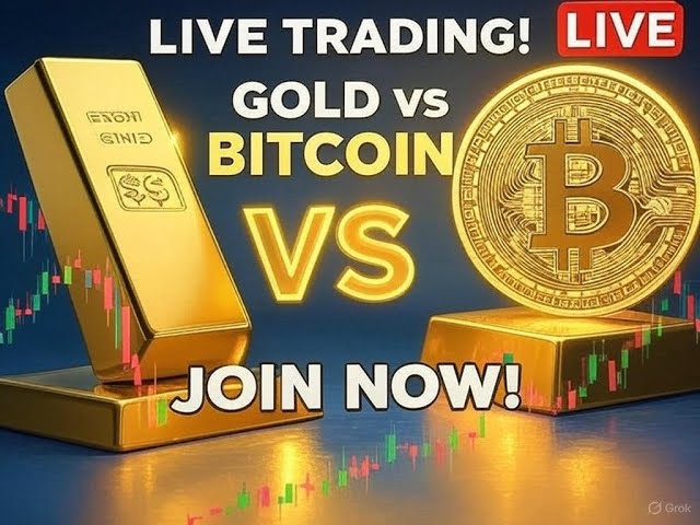 🔴 LIVE BTC & GOLD Trading | BTC USDT Live Analysis | Gold XAUUSD Live Price Action