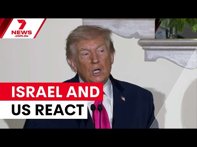 Israel, Trump and the US react to Bondi Shooting | 7NEWS
