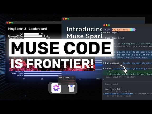 Muse Code + Spark 1.2 (Free Tier): Okay, this is ACTUALLY GOOD!