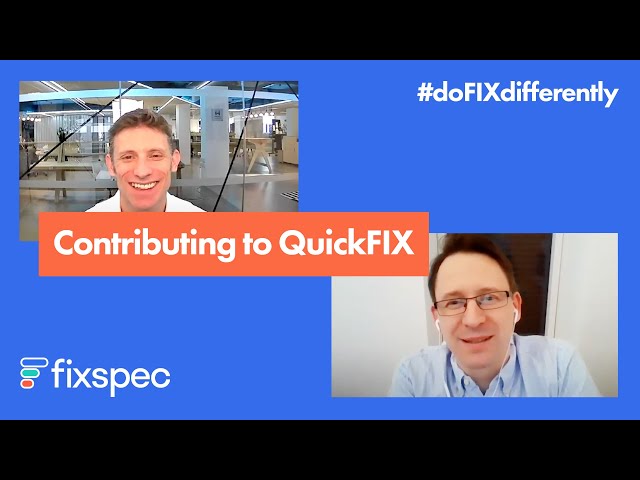 #dofixdifferently - Talking QuickFIX/J with key contributor Christoph John