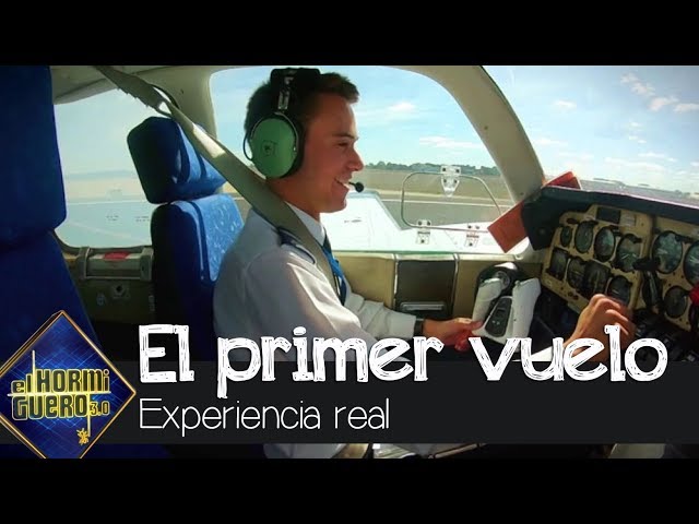 ¿Qué siente un piloto de avión al volar por primera vez solo? - El Hormiguero 3.0