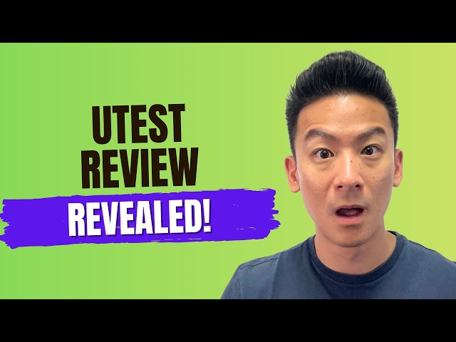 uTest Review - How Much Can You Earn This Year Just Testing Websites?