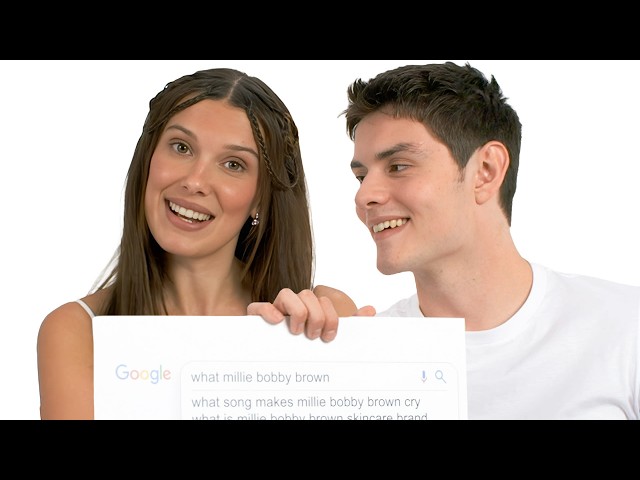 Millie Bobby Brown & Louis Partridge Answer The Web’s Most Searched Questions