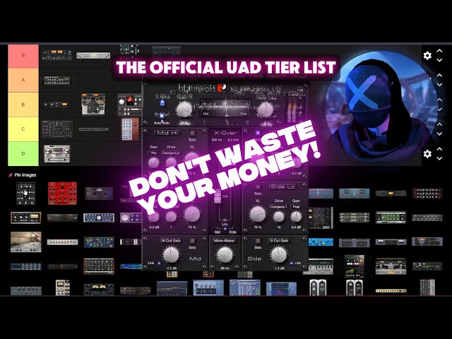 The Official UAD Tier List - Best & Worst Universal Audio Plugins