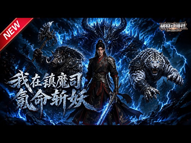 MULTISUB📢新番上线《我在镇魔司氪命斩妖》#最新漫剧 #漫剧合集 #一口气看完 #动漫 #anime #AI漫剧 #破晓动漫社