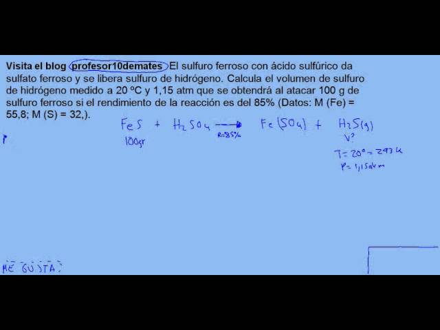 Chemical reactions with reaction yield 01 exercise