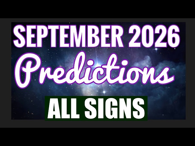 SEPTEMBER  2026 Astrology INCREDIBLE OPPORTUNITIES! Jupiter/Mars RAJ YOGA ALL SIGNS