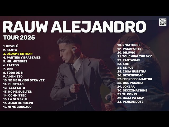 Rauw Alejandro Cosa Nuestra Tour 2025 Setlist | Gira 2025 | Conciertos 2025