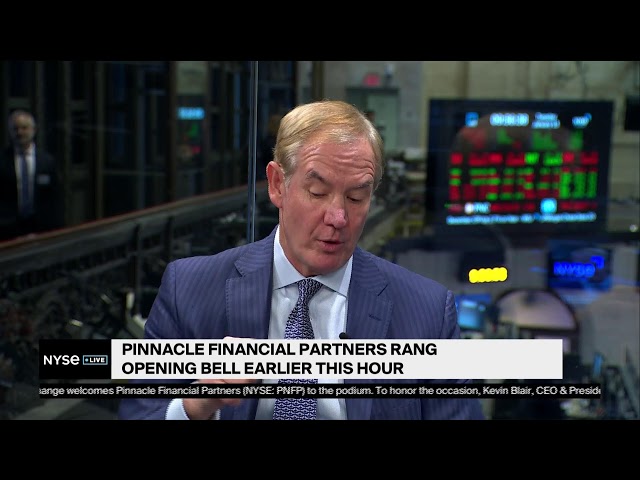 Today on NYSE Live | Pinnacle Financial Partners Rings Opening Bell to Celebrate Merger with Synovus