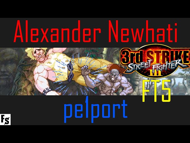 Street Fighter III: Third Strike - Alexander Newhati [Hugo] vs pe1port [Urien] (Fightcade FT5)