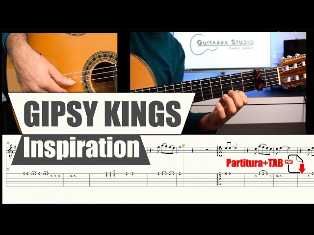 INSPIRATION / Rumba / GIPSY KINGS/ Partitura + TAB Completa (PDF)