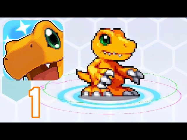 DIGIMON UP - Gameplay Walkthrough Part 1 - Tutorial (Android, iOS)