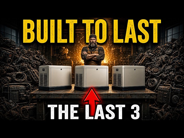 The Only 3 Generator Brands Never Left America (Briggs & Stratton Went Bankrupt After 112 Years)