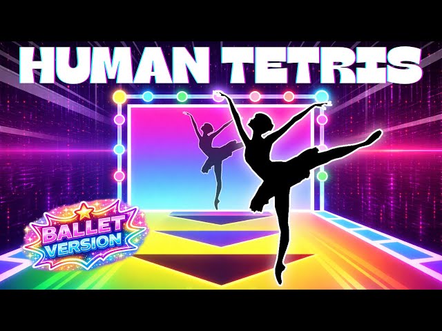 HUMAN TETRIS | –200 kcal | Immersive Interactive Warm Up | Viral Interactive Game (YOGA VERSION)