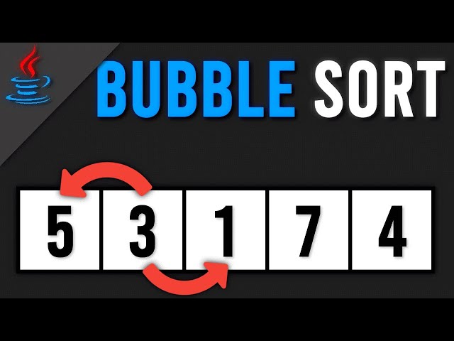 Bubble Sort in JAVA | (simple & easy)