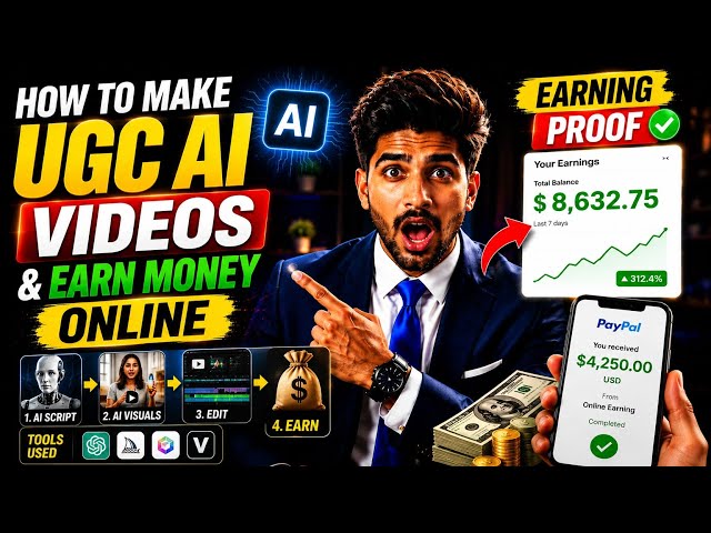 Make Money With AI UGC Ads in 2026 | ChatGPT & Google Flow Se AI Video Banao