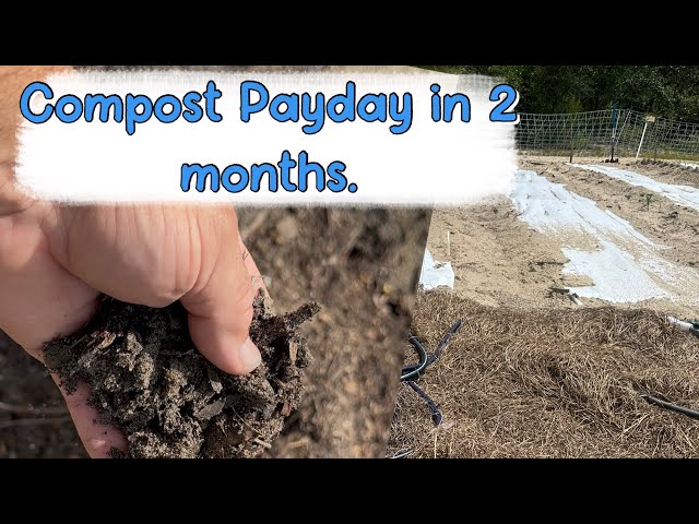 Compost Payday. Building our Soil at Laurel Ridge Farms. 