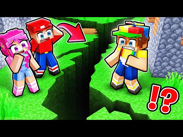 We Survived An EARTHQUAKE in Minecraft!