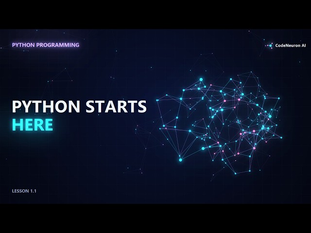 Python Course 1.1 | Introduction to Python for Beginners | What is Python?