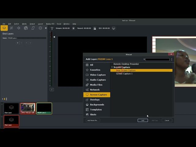 How to bring in bible in wirecast