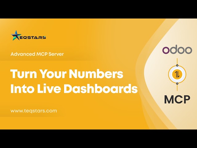 Build Live Dashboards from Your Odoo with ChatGPT | Claude or any MCP AI Tools