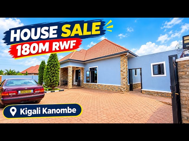 Inside Kigali 🇷🇼 | Inzu Ikomeye Wagura in Kanombe Near Military Hospital | 180M RWF