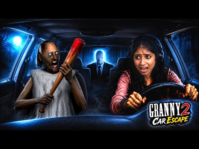 NEW CAR ESCAPE in Granny Chapter 2 + New Enemy SLENDERMAN 😱!