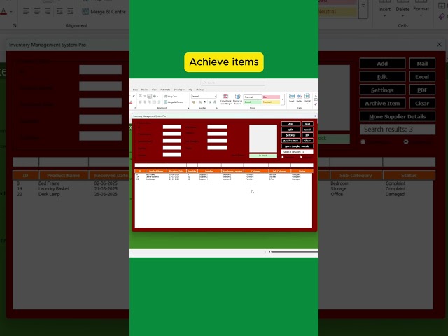 This Inventory System Saves 10 Hours Weekly #excel #automation