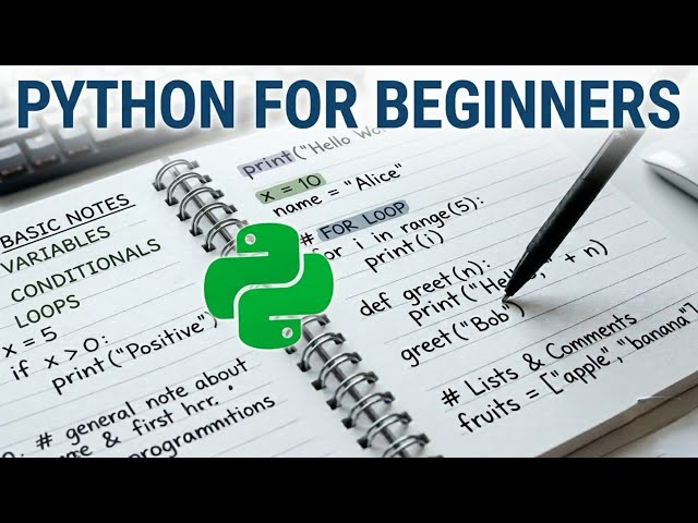 Python Basics Tutorial | Learn Python Basics for Beginners 
