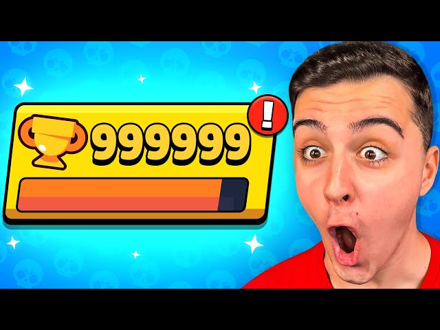 IS IT POSSIBLE TO REACH 1,000,000 TROPHIES in BRAWL STARS? 😱🚨