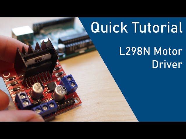 How to use the L298N Motor Driver with Arduino - Quick Tutorial