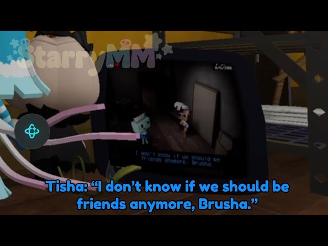 NEW TISHA AND BRUSHA SAD LORE REVEAL IN DANDY'S WORLD #dandysworld #roblox #update