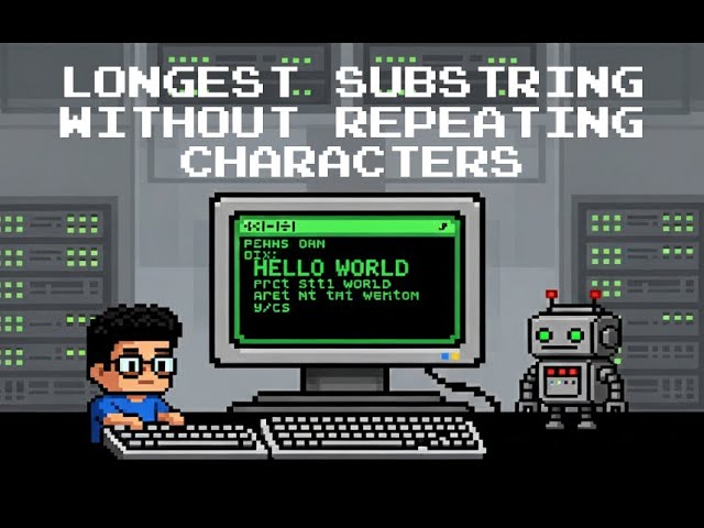 Longest Substring Without Repeating Characters - LeetCode 3 | JAVA