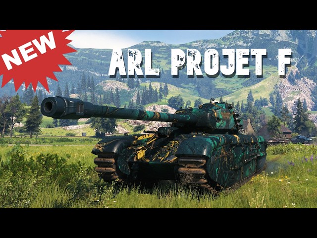 ARL Projet F : Tier XI Reward French Heavy Tank