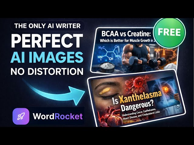 The ONLY AI Writer That Makes PERFECT Images (& FOR FREE!)