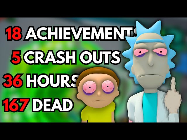 I Played 100% of Rick and Morty. It was INSANE