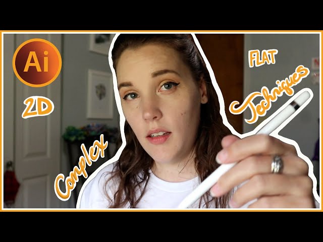 Illustrator on iPad | 2D Flat vs Complex Techniques!